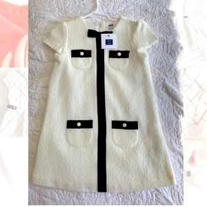 Janie and Jack girls dress tweed size 4